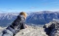 Travel Like This editor Lisa Monforton gazing over Ha-Ling-Peak A perfect Canmore autumn getaway distilled into two days