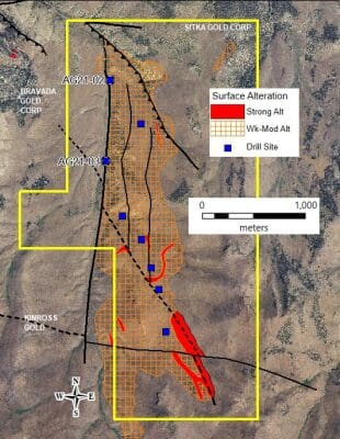 Sitka Begins Mobilization for Next Phase of Drilling at Its Alpha Gold Project in Nevada