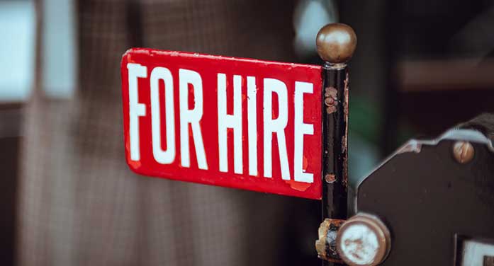 for hire hiring sign job work labour Solving poverty needs all hands on deck, advocates say
