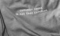Common-sense The rise of the Common Sense Movement